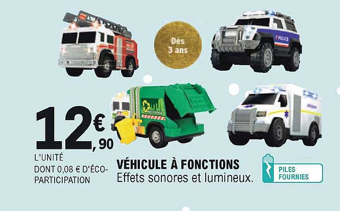 véhicule à fonctions