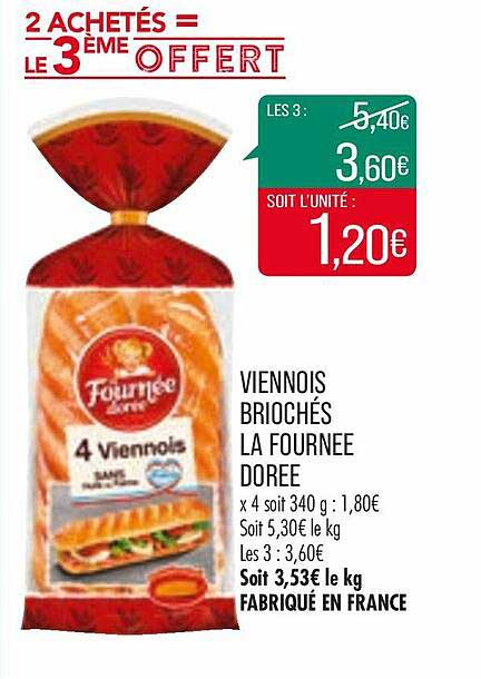 viennois briochés la fournée dorée