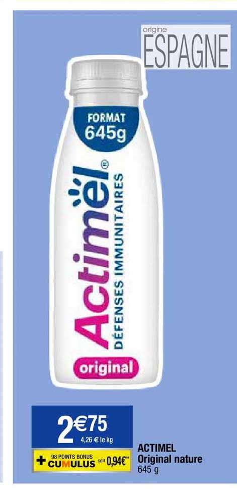 Actimel Original Nature