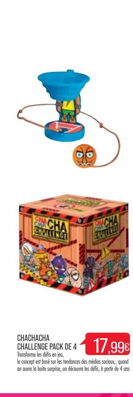 chachacha challenge pack de 4