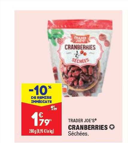 cranberries trader joe's