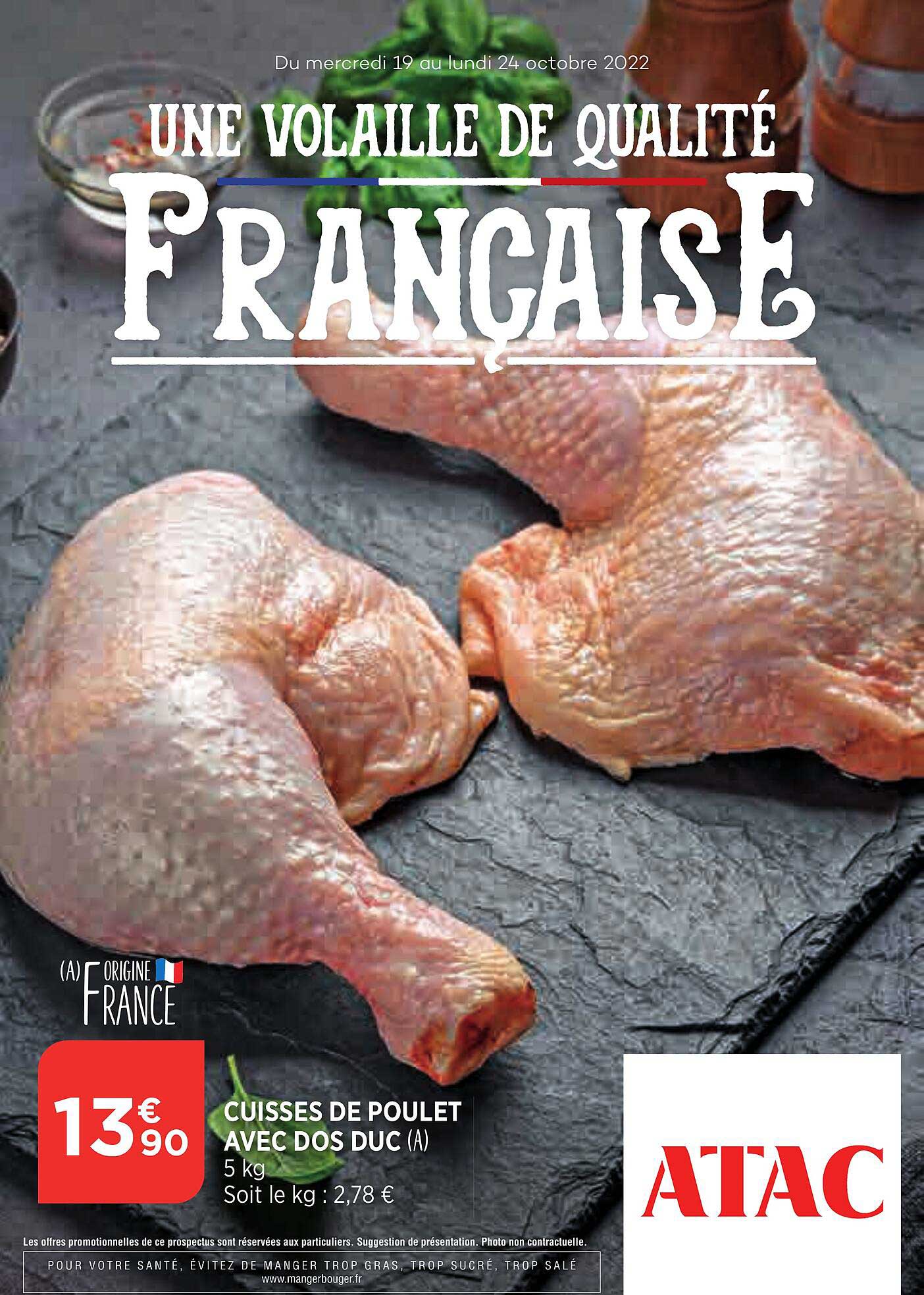 Cuisse De Poulet Avec Dos Duc