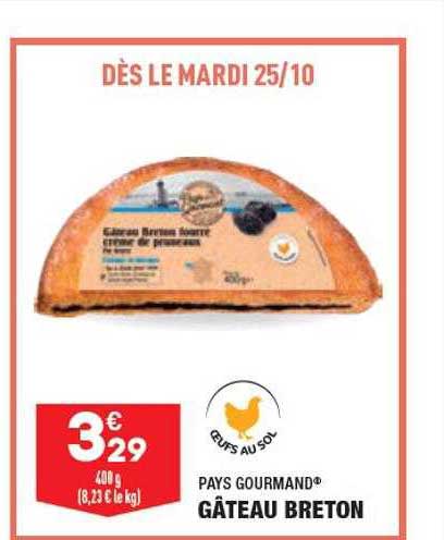 Gâteau Breton Pays Gourmand