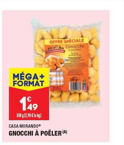 gnocchi à poêler casa morando