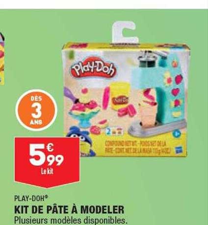 kit de pâte à modeler play-doh