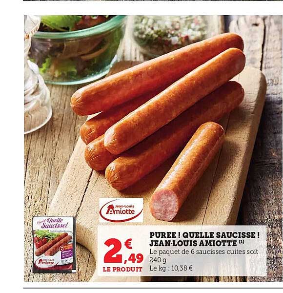purée! quelle saucisse! jean-louis amiotte
