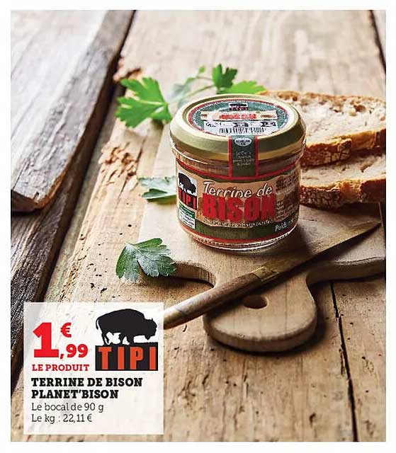 terrine de bison planet'bison