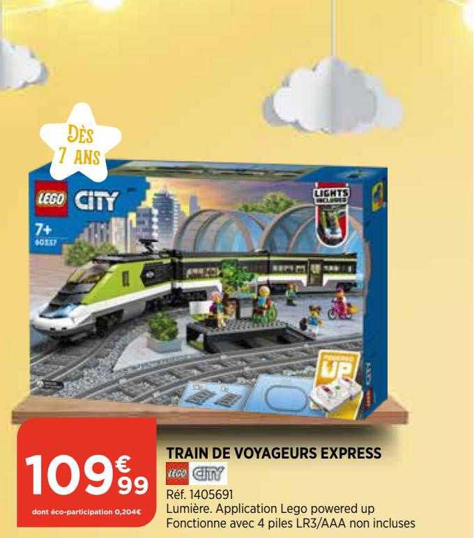 Train De Voyageurs Express Lego City