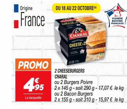 2 Cheeseburgers Charal