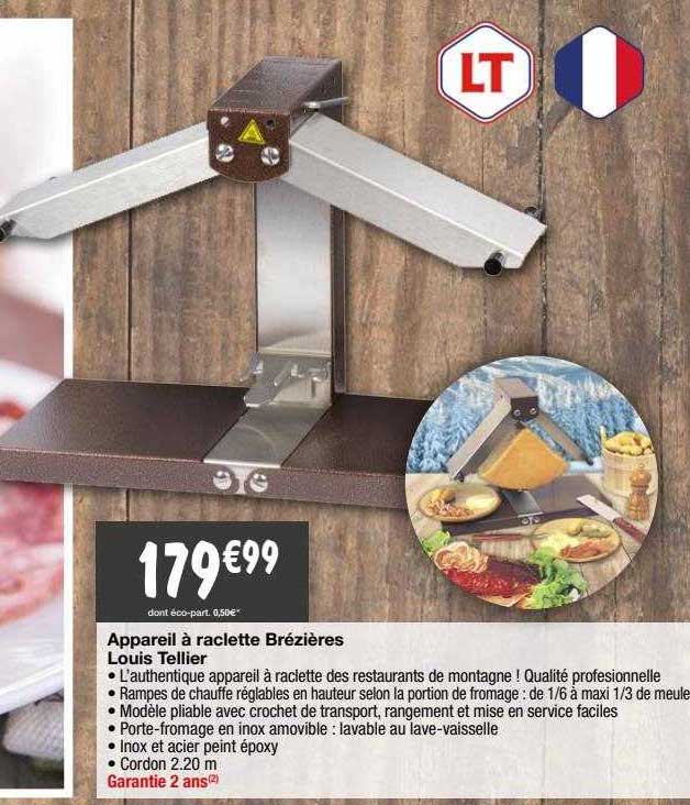 appareil à raclette brézières louis tellier