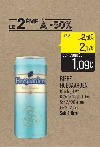 Bière Hoegaarden