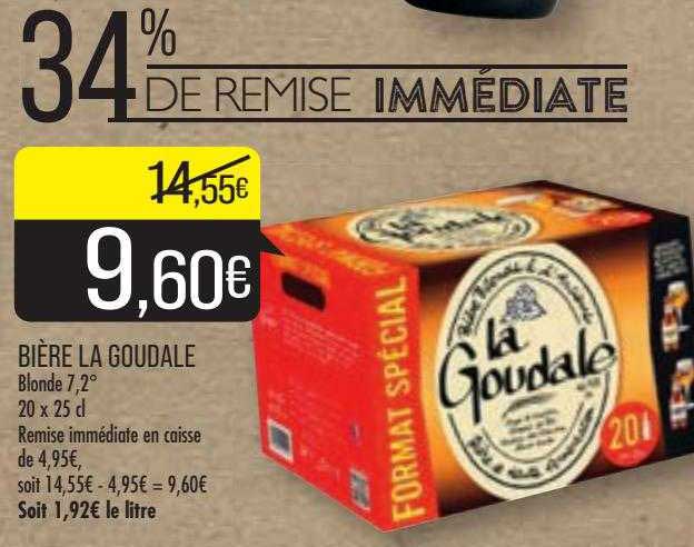 Bière La Goudale
