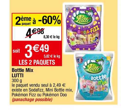 bottle mix lutti
