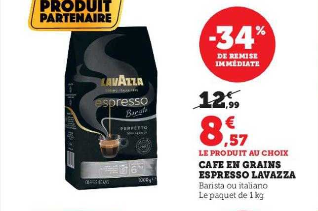 Café En Grains Espresso Lavazza