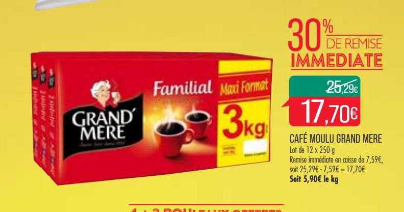 café moulu grand mère