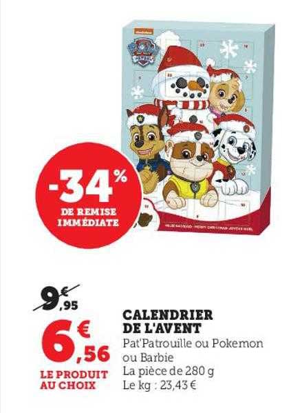 calendrier de l'avent