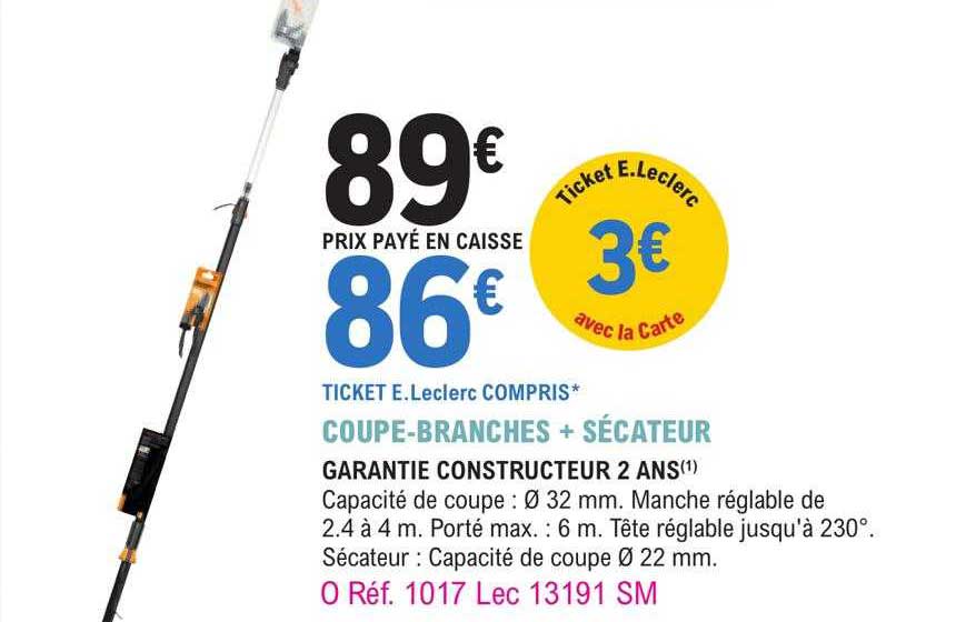 coupe-branches + sécateur