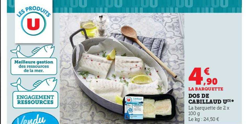 Dos De Cabillaud U