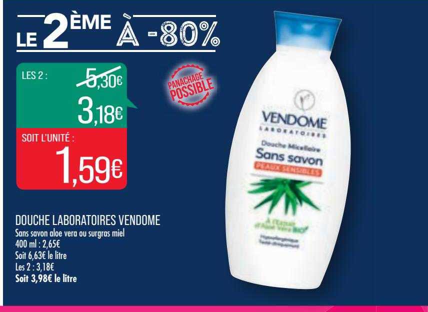 douche laboratoires vendome