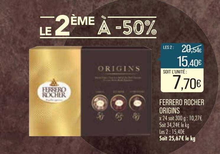 Ferrero Rocher Origins