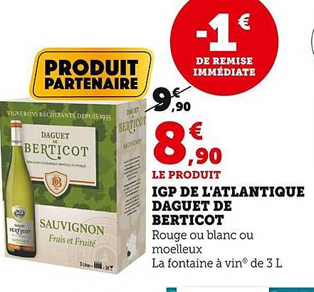 igp de l'atlantique daguet de berticot