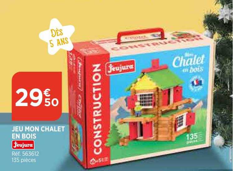 jeu mon chalet en bois jeujura