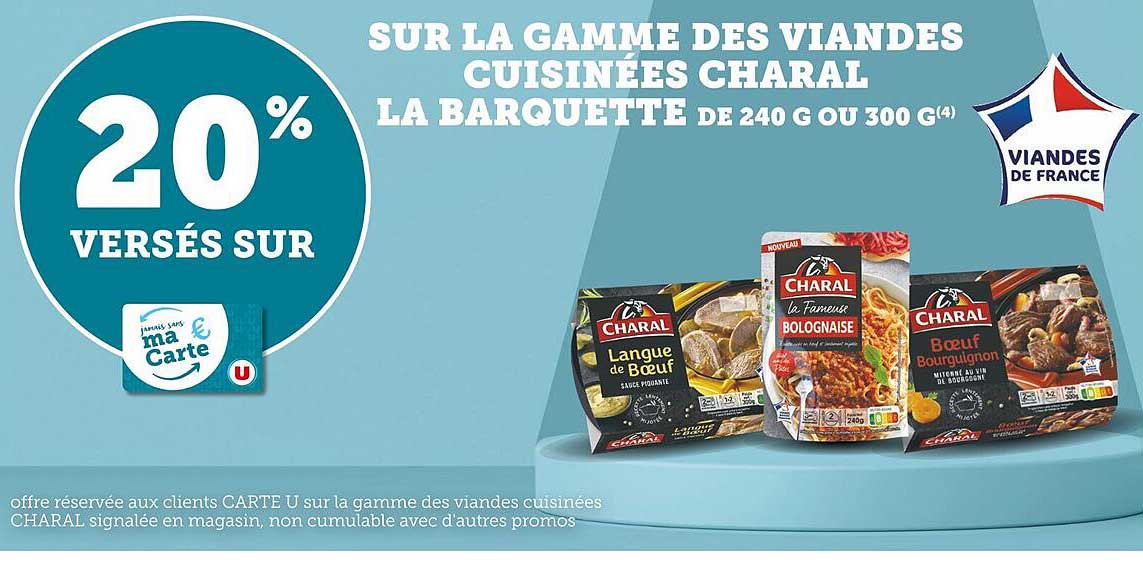 La Gamme Des Viandes Cuisinées Charal La Barquette