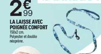 La Laisse Avec Poignée Confort