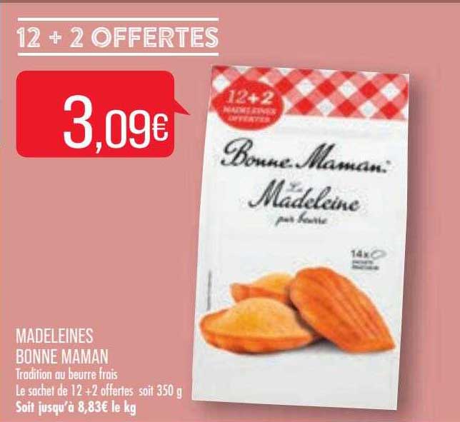 madeleines bonne maman