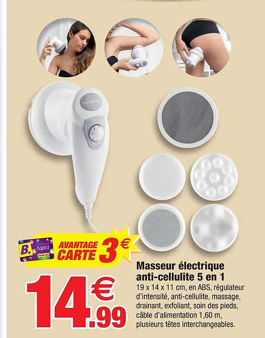 masseur électrique anti-cellulite 5 en 1