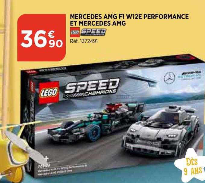mercedes amg f1 w12e performance et mercedes amg lego speed