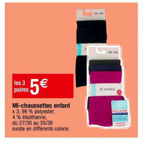 Mi-chaussettes Enfant