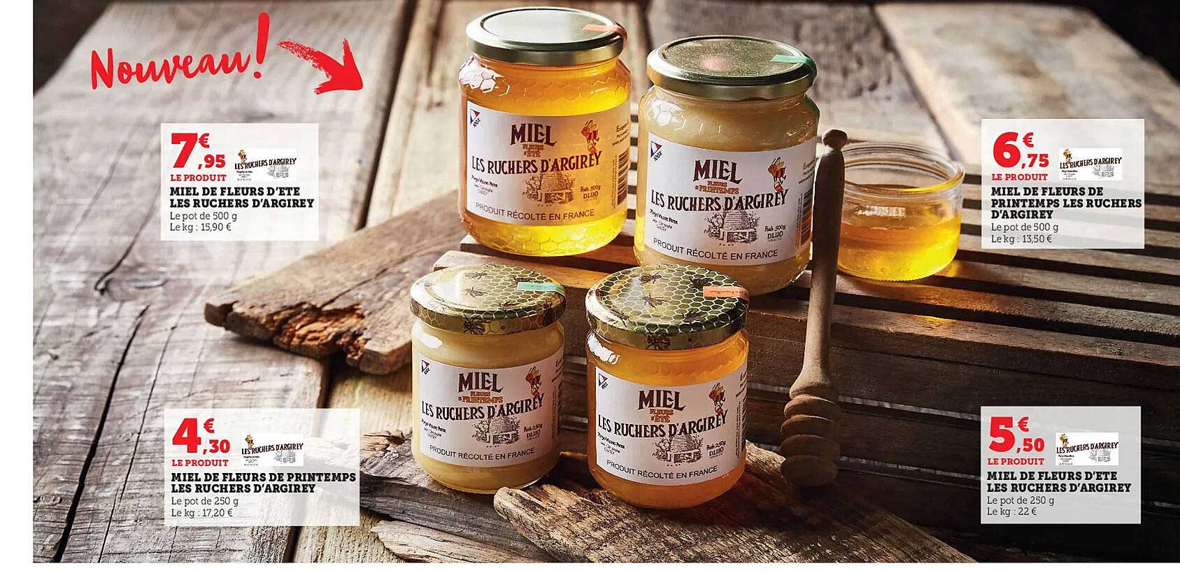 miel de fleurs d'été les ruchers d'arsigny, miel de fleurs de printemps les ruchers d'arsigny, miel de fleurs d'été les ruchers d'arsigny, miel de fleurs de printemps les ruchers d'arsigny