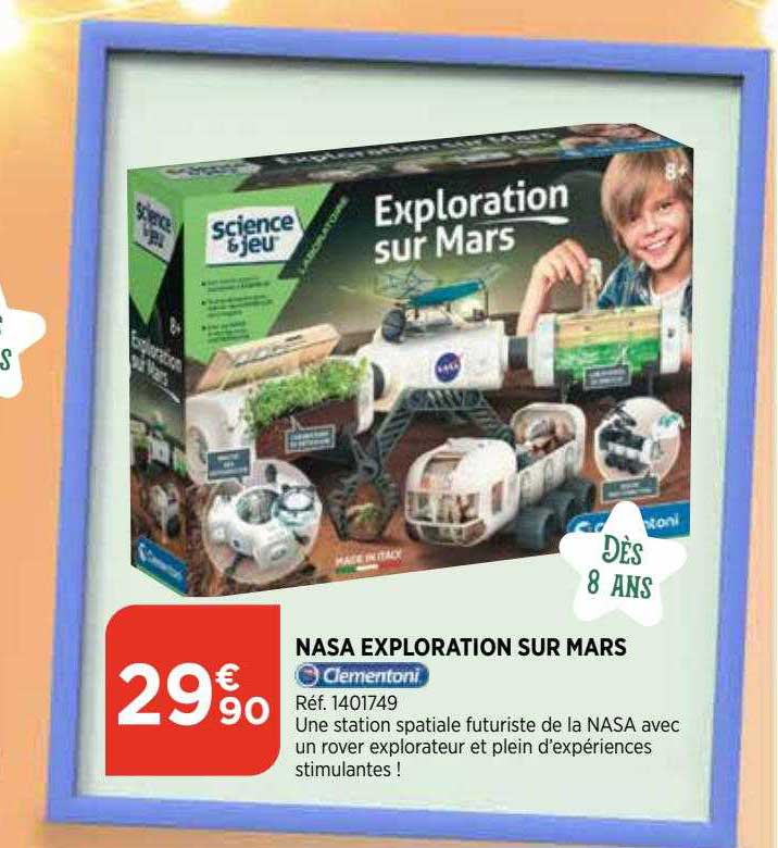 Nasa Exploration Sur Mars Clementoni