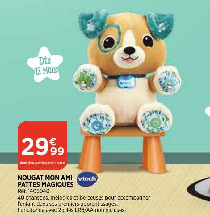 nougat mon ami pattes magiques vtech