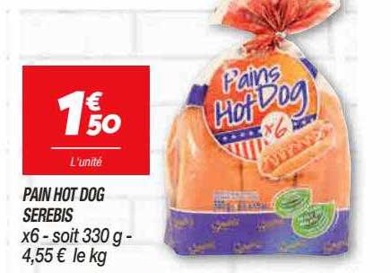 pain hot dog serebis