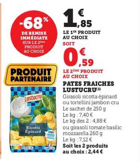 Pâtes Fraîches Lustucru