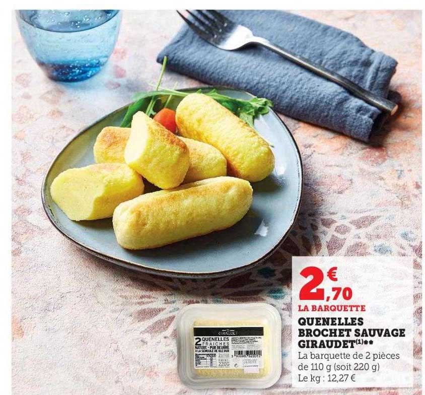 quenelles brochet sauvage giraudet