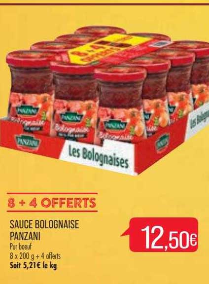 Sauce Bolognaise Panzani