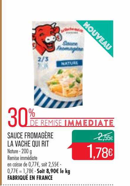 sauce fromagère la vache qui rit
