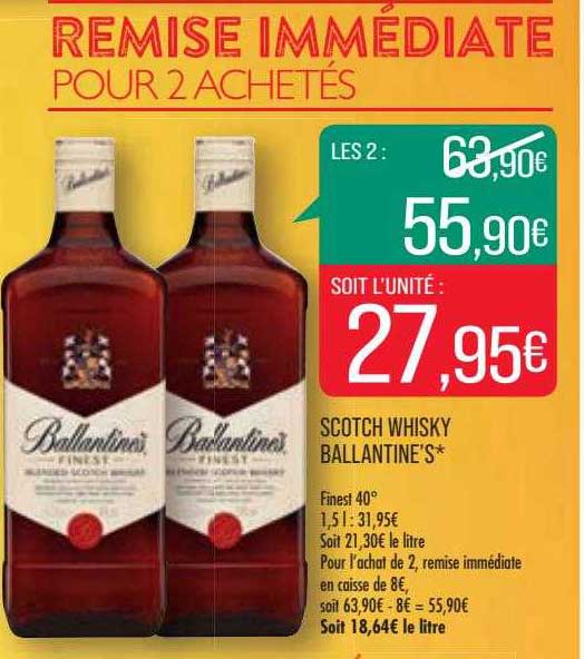 Scotch Whisky Ballantine's