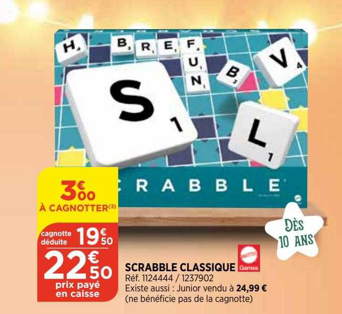 Scrabble Classique Mattel Games