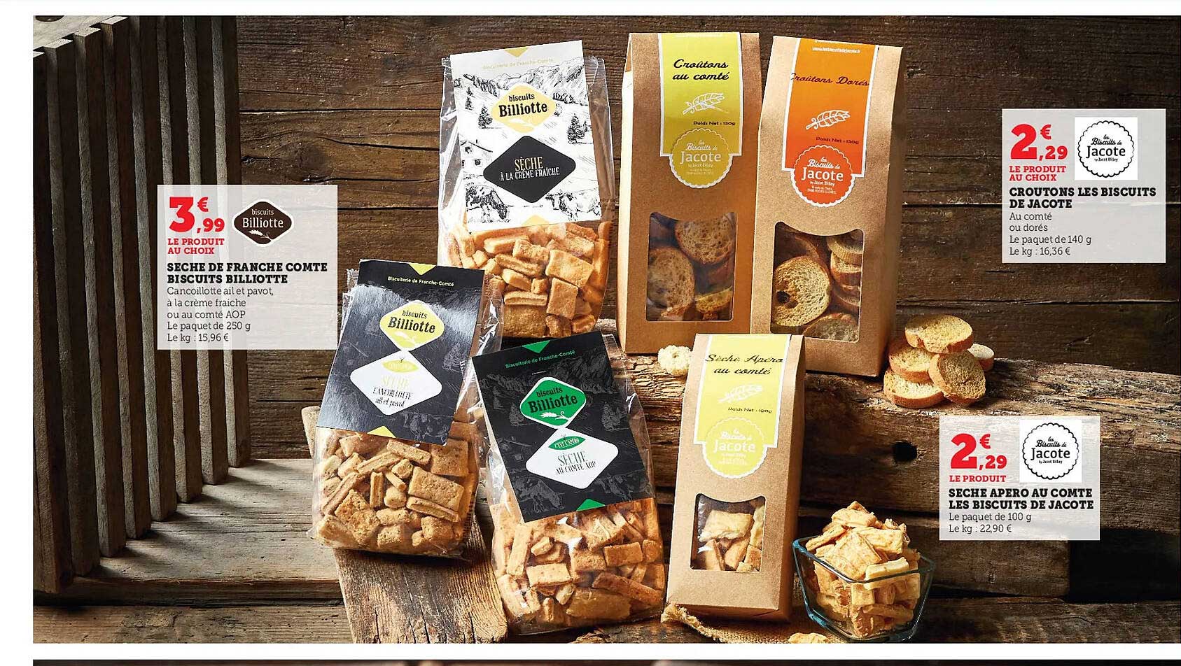 séché de franche comté biscuits billiotte, séché apéro au comté les biscuits de jacote, croutons les biscuits de jacote