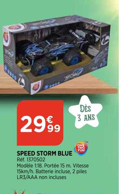 speed storm blue one two fun