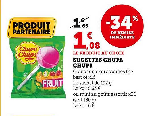 sucettes chupa chups