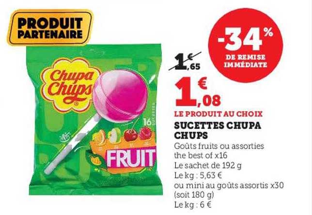 sucettes chupa chups
