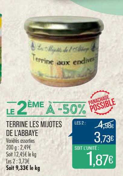 terrine les mijotes de l'abbaye