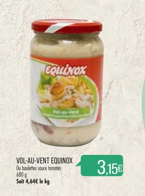 vol-au-vent équinox