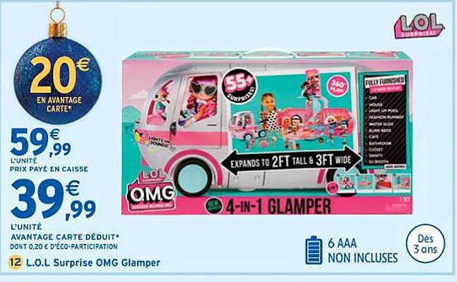 l.o.l. surprise omg glamper