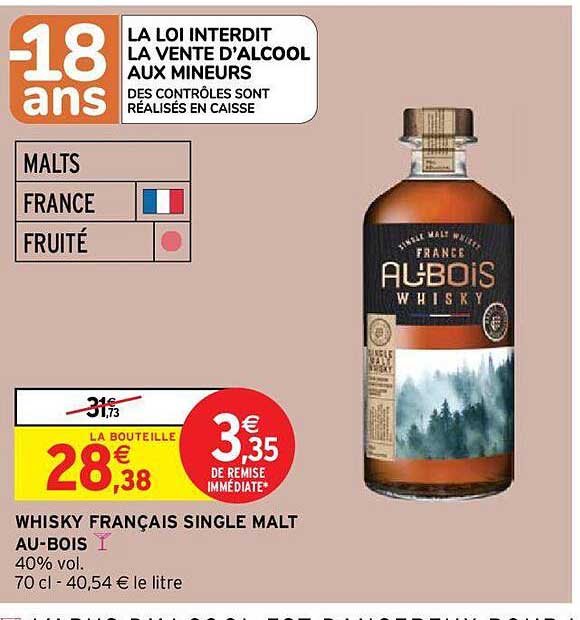whisky français single malt au-bois